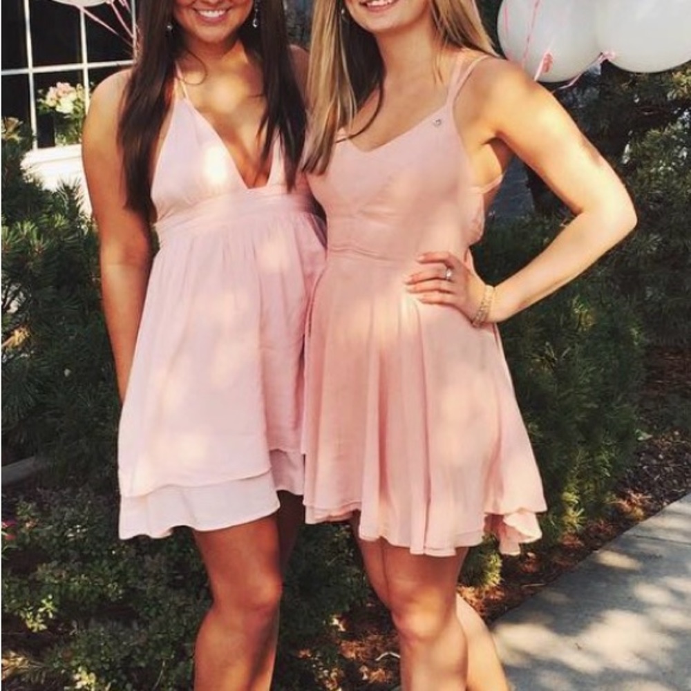 Pink Mini Dress